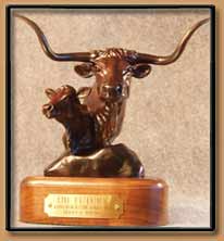 "The Future" Longhorn Cow and Calf